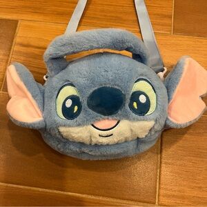 Disney stitch plush crossbody bag